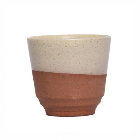 כוס קרמית 130צהוב