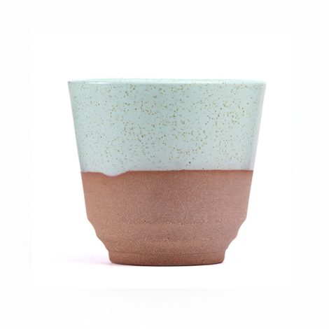 כוס קרמית 130 ירוק בהיר