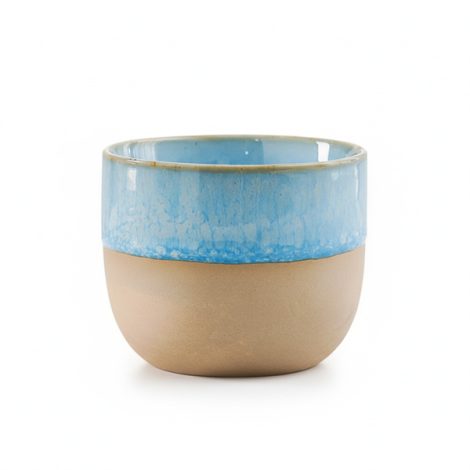 כוס קרמית 150 תכלת