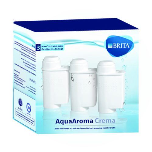 סט 3 פילטרים בריטה AQUA AROMA CREMA למכונות קפה סימנס