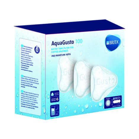 סט 3 פילטרים למיכל מים AQUAGUSTO 100 BRITA